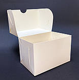 Коробка з білого картону 150х95х95 мм (100шт), фото 3