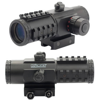 Приціл коліматорний Konus Sight-Pro PTS2 3x30 (призматичний), фото 1