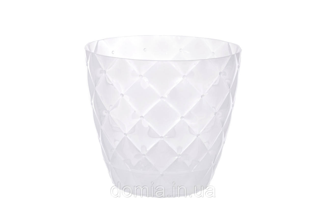 Горщик для квітів ОРХІДЕЯ (Ø14,5*13 см) 1,6 л Elif Plastik, Туреччина U-736