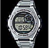 Годинник наручний чоловічий сталевий Casio оригінал, електронний годинник водонепроникний протиударний з підсвічуванням, фото 5