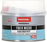 Шпаклевка со стекловолокном MICRO FIBER 0,5кг NOVOL