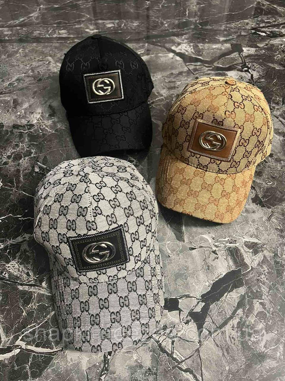 Кепка недорого Оптом "GUCCI" 56-59 р з регулятором