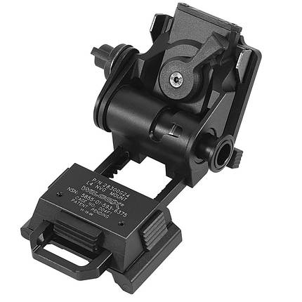 NVG кріплення для ПНБ з DOVETAIL інтерфейсом "Ластівчин хвіст" для NV8000, NV8160, PVS-15/18/21/31 Wilcox L4G24, чорний, фото 2