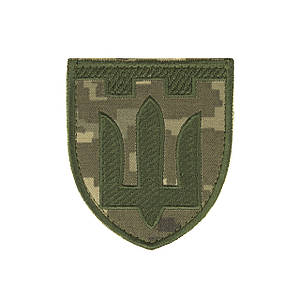 Нарукавний знак "Территоріальна оборона" — Pixel MM14 (8 * 7 см)