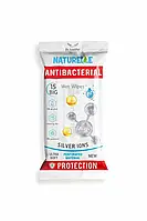 Вологі серветки Naturelle Antibacterial з D-пантенолом 15шт