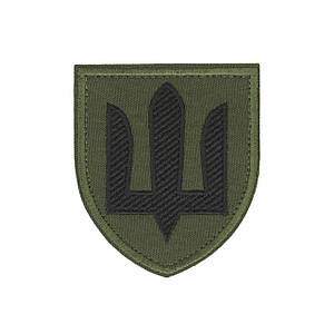 Нарукавний знак "Інженерних, радіотехнічних та військ зв'язку" (8 * 7 см)