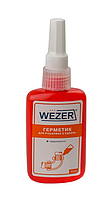 Анаэробный герметик (жидкий ФУМ) Wezer 50 мл