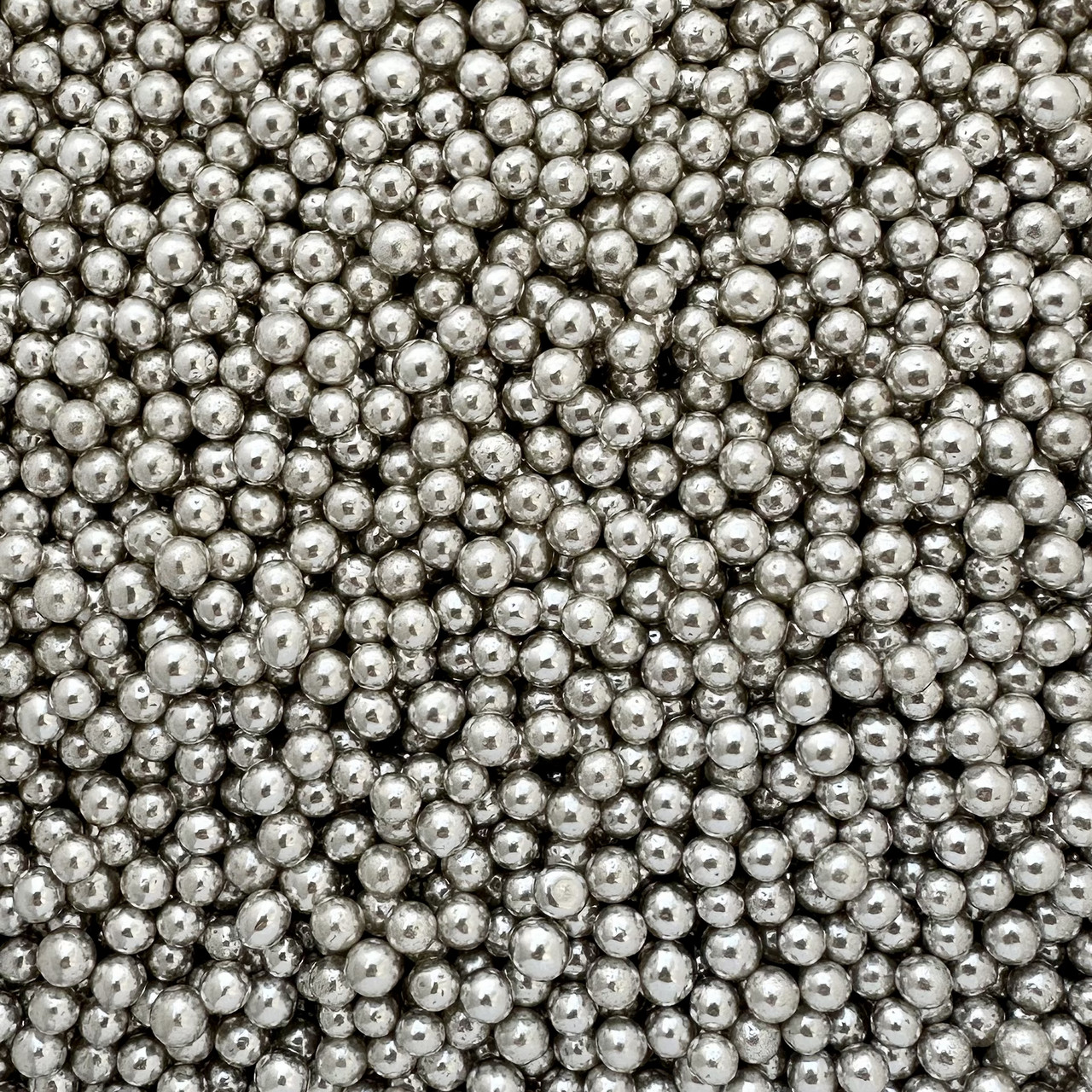 Цукрові кульки срібні 3 мм (100 г)