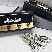 Ключниця Marshall на 4 ключі у вигляді гітарного підсилювача JCM 800 чорна
