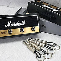 Ключница ретро Marshall на 4 ключа в виде гитарного усилителя JCM 800 черная