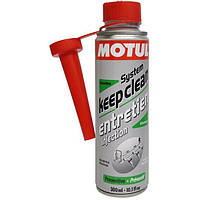 Очищувач систем подачі палива бензинових двигунів Motul System Keep Clean Gasoline (101115/107810) 300мл