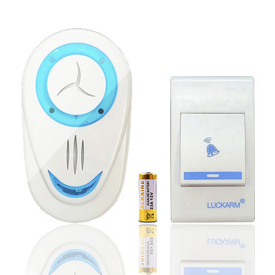 Дзвінок дверний безпровідний Luckarm 8853B від розетки 220V