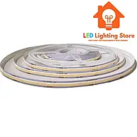 Светодиодная лента 24V, COB, 320led/m, 12W, IP20, 6000K, Professiona BPS-G3-24-COB-320-CW-20