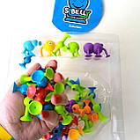 Конструктор на присосках Sibelly, 54 деталі <unk> Конструктор липучки, фото 6