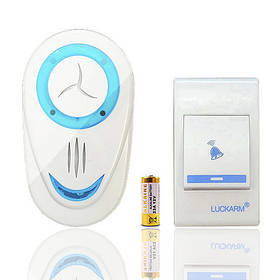 Дзвінок дверний безпровідний Luckarm  8853B від розетки 220V