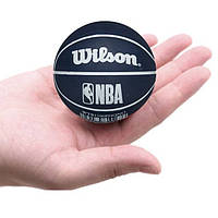 Мини-мяч баскетбольный Wilson NBA Dribbler New Orleans Pelicans 6 см (WTB1100PDQNO)