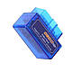 OBD2 автосканер Bluetooth ELM327 Синій, фото 4