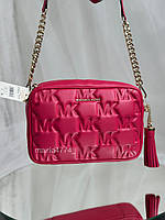 Сумка Michael KORS оригінал /Jet Set Medium Camera Bag Rubin Red