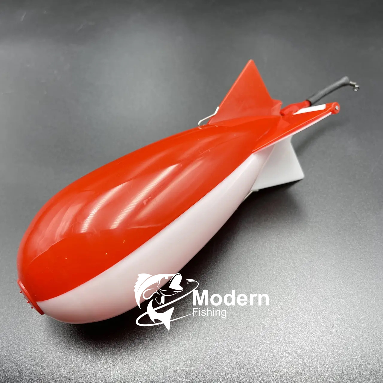 Ракета для прикорму Spomb M біло-червоний, фото 1