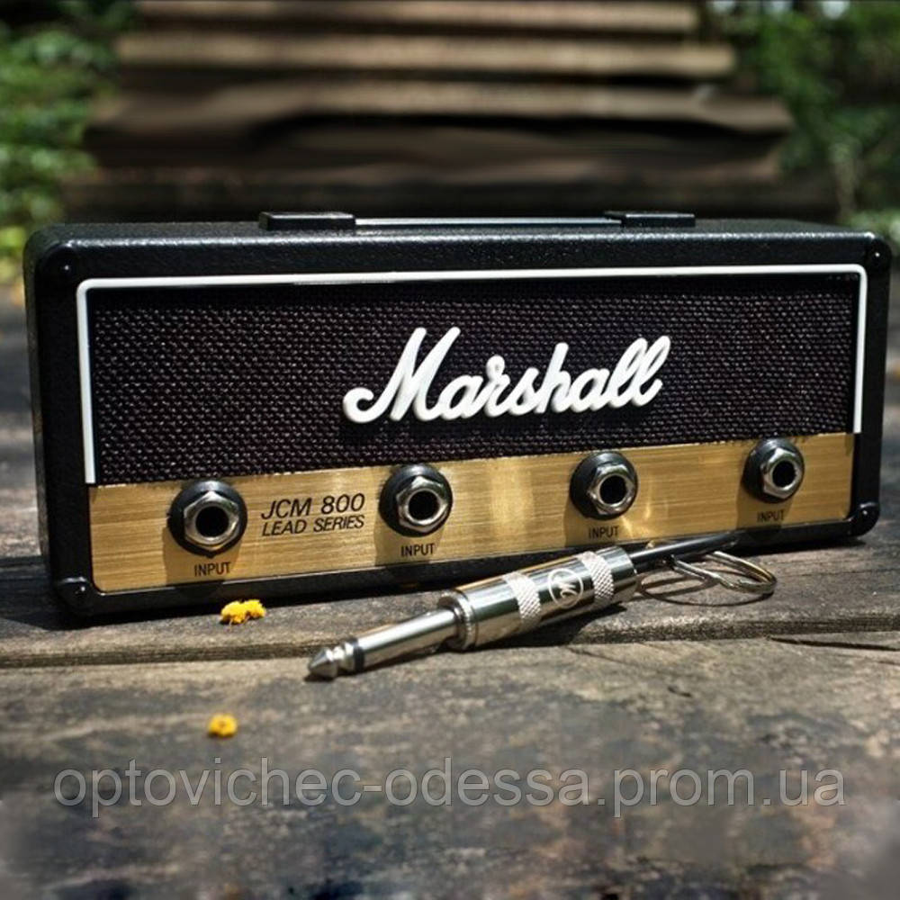 Ключниця Marshall на 4 ключі у вигляді гітарного підсилювача JCM 800 чорна Хіт продажу!