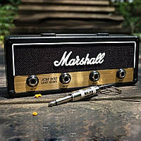 Ключниця Marshall на 4 ключі у вигляді гітарного підсилювача JCM 800 чорна Хіт продажу!