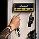 Ключниця Marshall на 4 ключі у вигляді гітарного підсилювача JCM 800 чорна Хіт продажу! - фото 2 - id-p1832210342