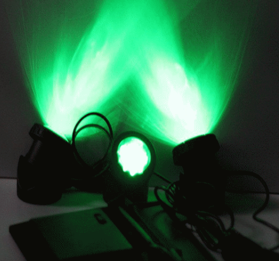 зелена підсвітка