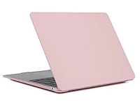 Защитный розовый матовый чехол Matte Hard Shell Case для MacBook New Air 13" матовая накладка для Макбук Эир