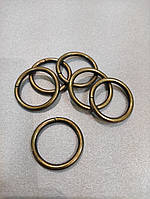 Кольцо металлическое для карниза ø16мм Античное золото (10шт./уп.) Разные цвета