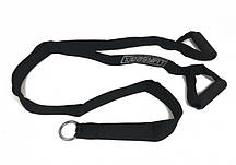 Лямка для тяги на тренажері подвійна з жорсткими ручками EasyFit R2