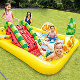 Ігровий центр INTEX "Фрукти" з гіркою  в коробці 57158, фото 3