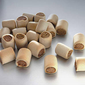 MERA мікс м'ясних рулетиків ласощі для собак (3см) 10 кг, фото 1