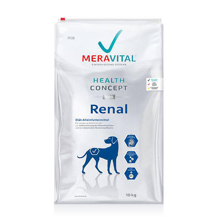 Сухий корм для собак MERA MVH Renal з хворобами нирок 10 кг, фото 1