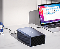 Зовнішня кишеня Acasis EC-7352 RAID Метал USB 3.0/2 для HDD 3.5", фото 7