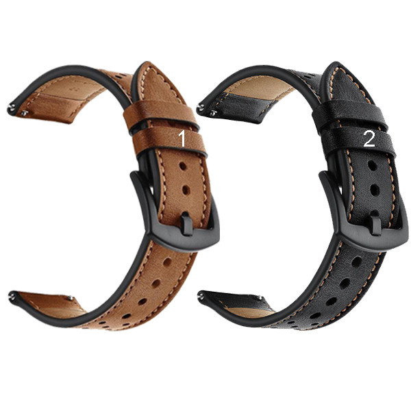 Перфорована шкіра ремінець для amazfit gtr 47mm / gtr 2 / 2e / 3 pro / gtr 4 / pace / stratos