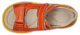 Ортопедичні босоніжки для дівчинки з жорстким задником Форест Орто 4Rest Orto оранжевий 06-170 розмір 21-30, фото 8