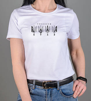 Футболка жіноча Воля 2307ж (Уп.4шт M-XXL), Білий