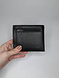 Шкіряний чоловічий гаманець Boss 5530 на магнітній застібці, фото 2