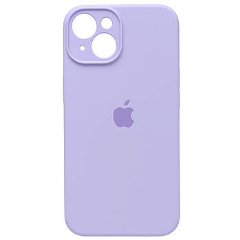 Чохол Silicone Full Camera для Apple iPhone 14 Lilac