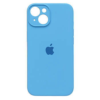 Чохол Silicone Full Camera для Apple iPhone 14 Cornflower