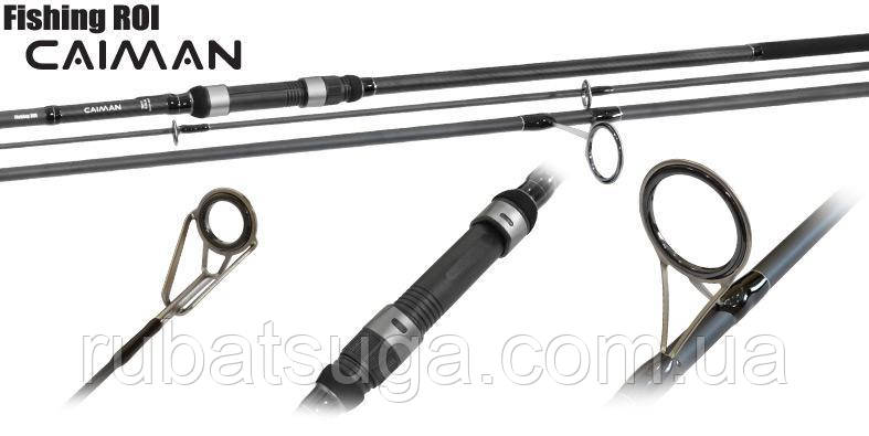 Коропове вудлище Fishing ROI Caiman Carp 3.9 м 3,5 lb 2 секції, фото 1