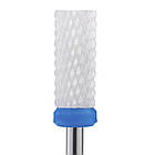 Фреза керамічна "Барабан" з синьою насічкою / Насадка для апаратного манікюру / Безпечна фреза, фото 3