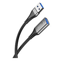 Кабель удлинитель надежный XO NB220 USB - USB 3.0 2М Черный