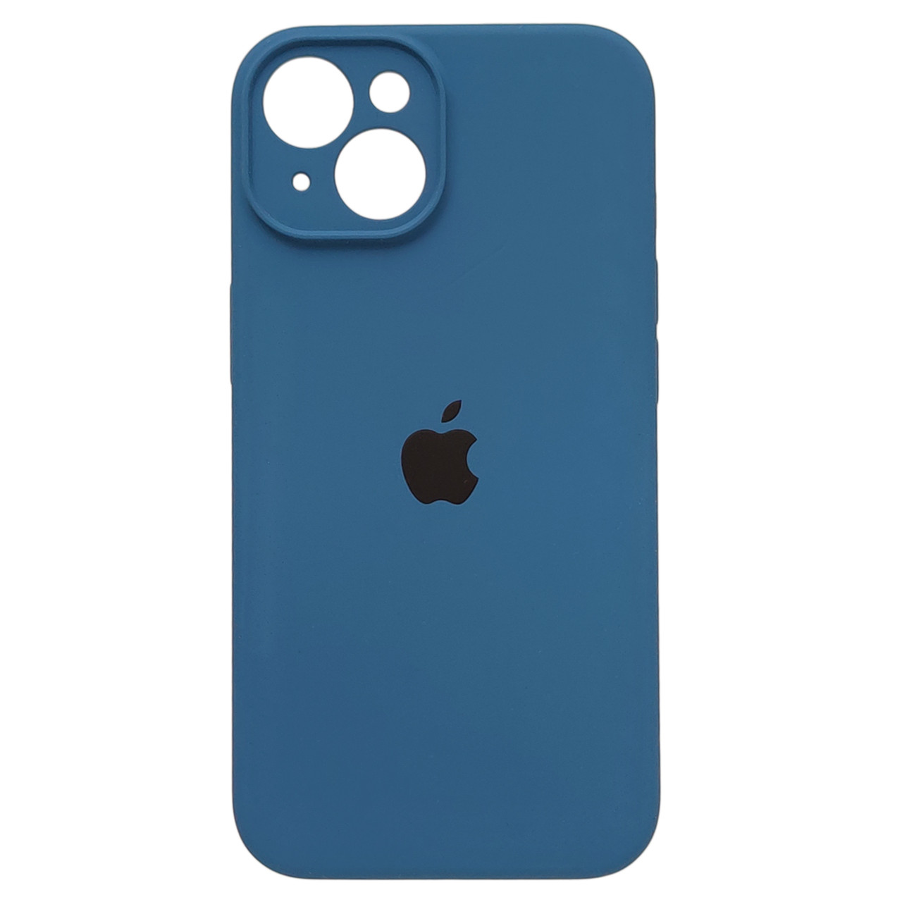 Чохол Silicone Full Camera для Apple iPhone 14 Blue Horizon