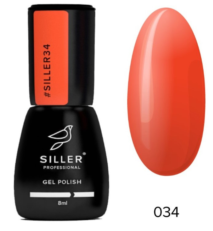 Гель-лак Siller №034, 8 мл