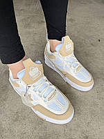 Жіночі кросівки Louis Vuitton Skate Sneaker Beige White 1AARQH