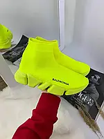 Женские кроссовки Balenciaga Speed 2.0 Fluo Yellow 617239W17267204 617239W2DBH7204