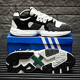 Чоловічі кросівки Adidas ZX Torsion White Grey Black Green ALL11099 41 Так, Кросівки, Адаптивна, Немає, Немає, Шнурівка, Плоска підошва, Немає, Замша, Текстиль, Піна, Так, Чоловічий, Так, 51, Весна/Осінь, Нове, Спортивний, Так, Закруглений, Сірий, фото 7