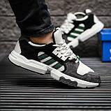 Чоловічі кросівки Adidas ZX Torsion White Grey Black Green ALL11099 41 Так, Кросівки, Адаптивна, Немає, Немає, Шнурівка, Плоска підошва, Немає, Замша, Текстиль, Піна, Так, Чоловічий, Так, 51, Весна/Осінь, Нове, Спортивний, Так, Закруглений, Сірий, фото 5