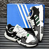 Чоловічі кросівки Adidas ZX Torsion White Grey Black Green ALL11099 41 Так, Кросівки, Адаптивна, Немає, Немає, Шнурівка, Плоска підошва, Немає, Замша, Текстиль, Піна, Так, Чоловічий, Так, 51, Весна/Осінь, Нове, Спортивний, Так, Закруглений, Сірий, фото 6